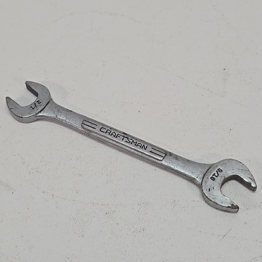 Craftsman =V= 1/2" & 9/16" Open End‎ Wrench